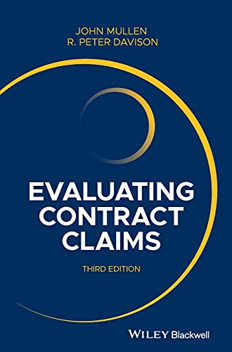 Evaluating Contract Claims von Wiley-Blackwell